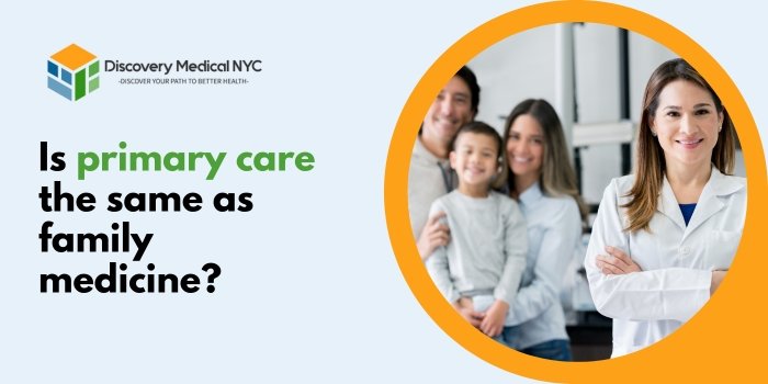 Is primary care the same as family medicine?