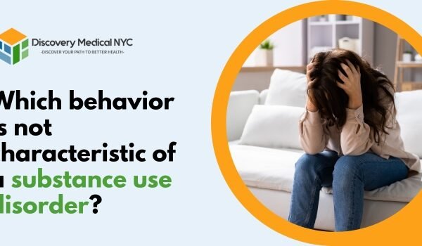 Which behavior is not characteristic of a substance use disorder