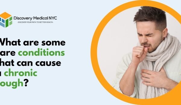 What are some rare conditions that can cause a chronic cough